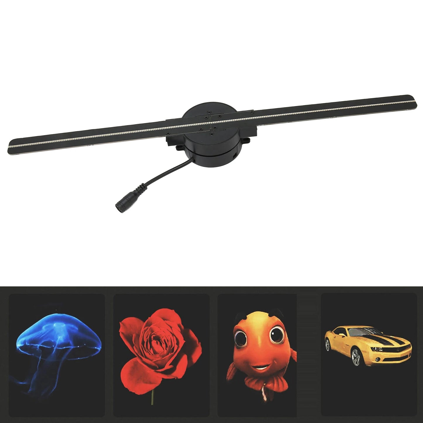 3D Hologram Fan 16.5in 2000x224