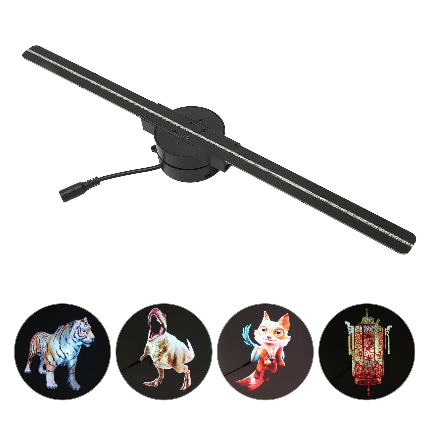 3D Hologram Fan 16.5in 2000x224
